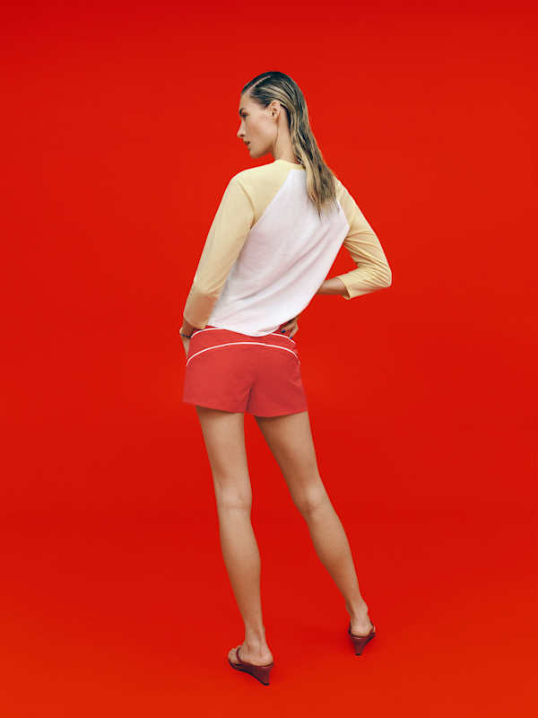 Eliza Short - Red With White
