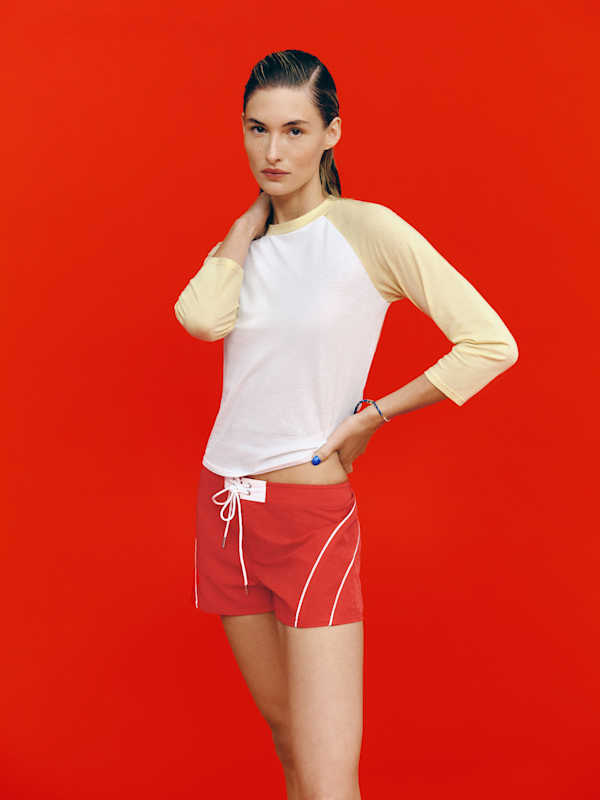 Eliza Short - Red With White