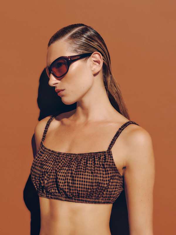 Sienna Two Piece - Toffee Check