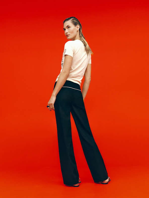 Moda Pant - Black And White