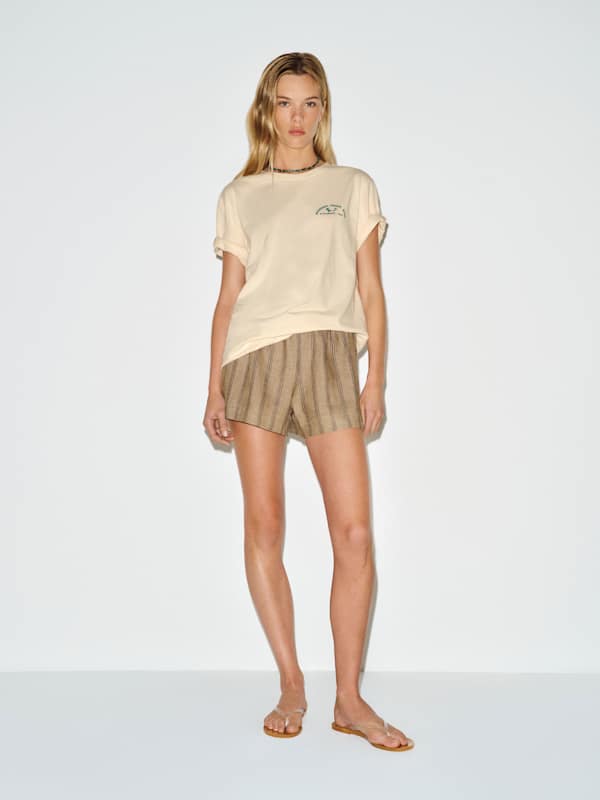 Patagonia M's Repair Shop T-shirt - Undyed Natural