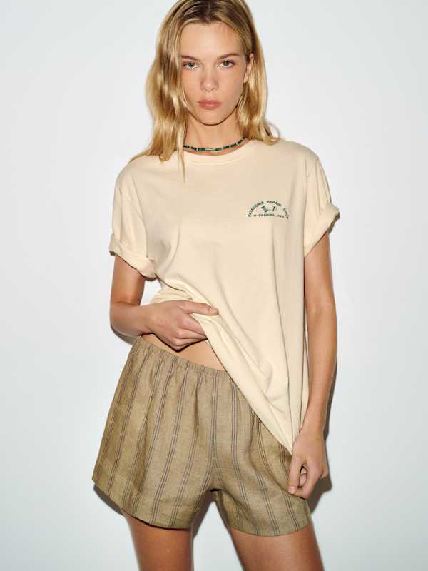 Patagonia M's Repair Shop T-shirt - Undyed Natural