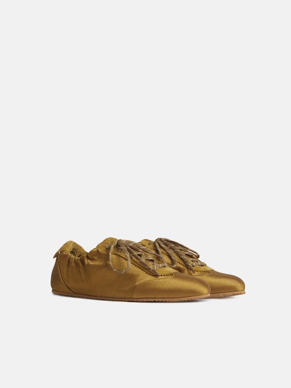 Terra Scrunch Sneaker - Olive Textile