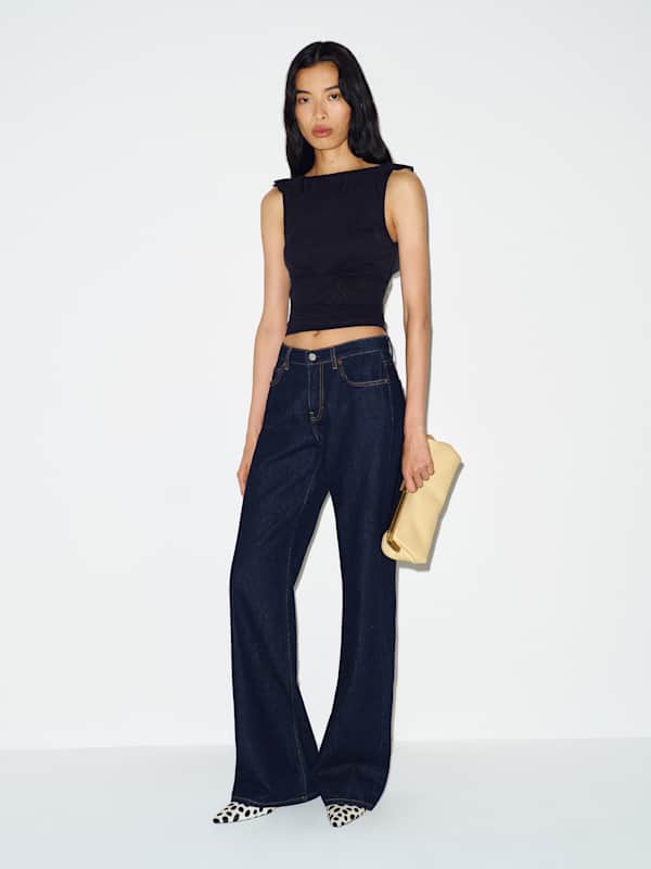 Georgianna Knit Top - Black