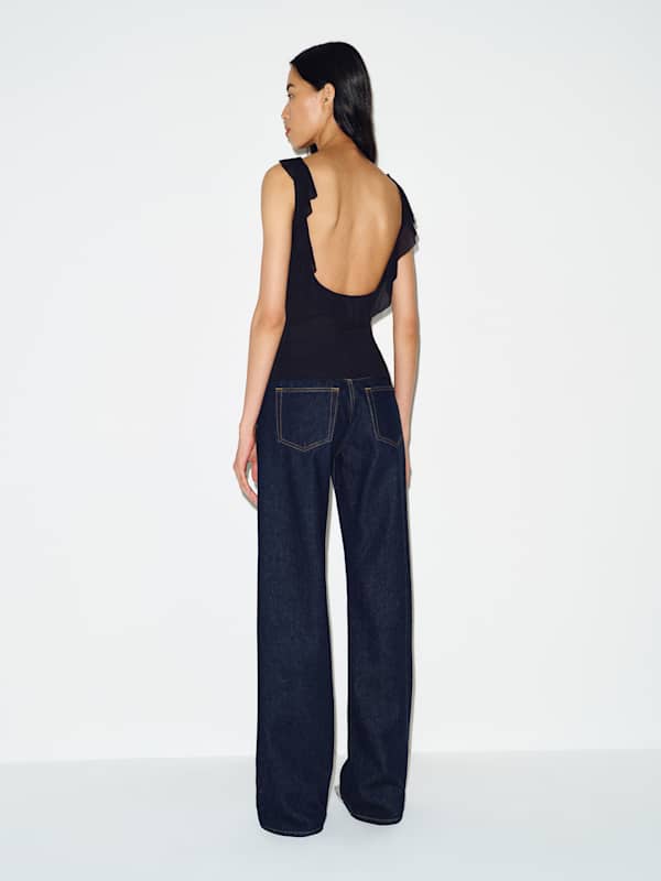 Georgianna Knit Top - Black