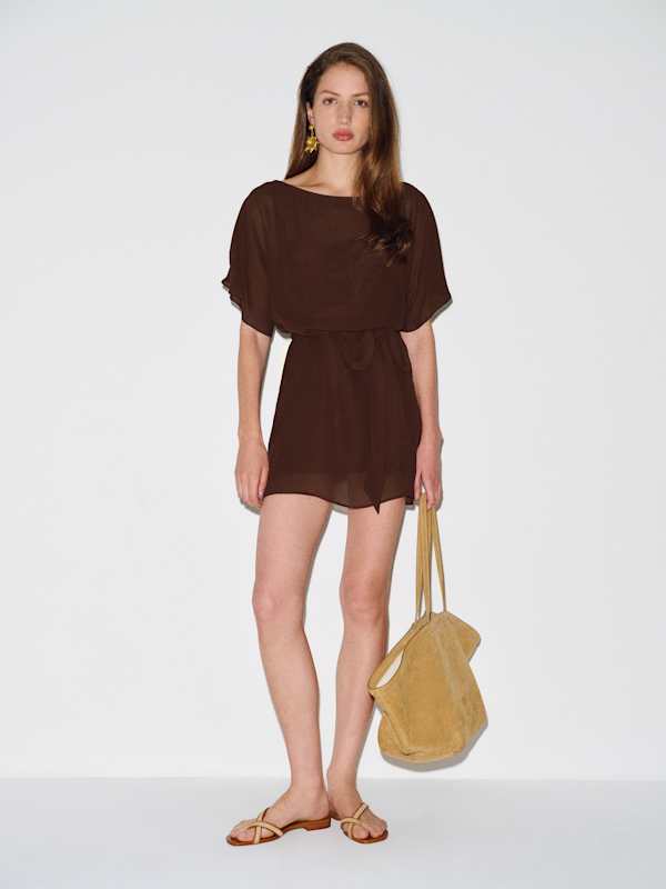 Adelmo Dress - Cafe