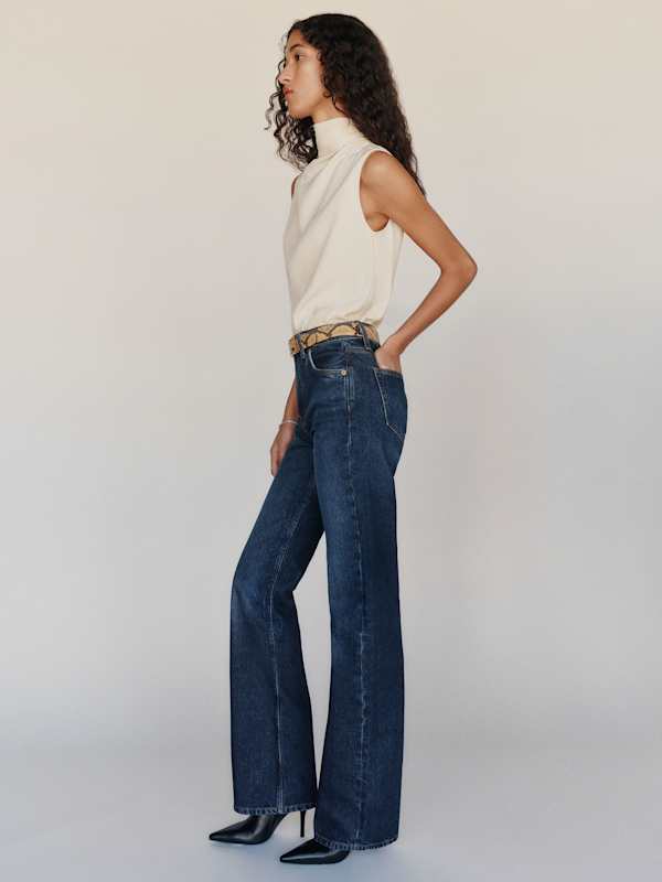 Loli High Rise Bootcut Jeans - Vintage Melville