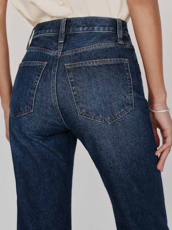 Loli High Rise Bootcut Jeans - Vintage Melville