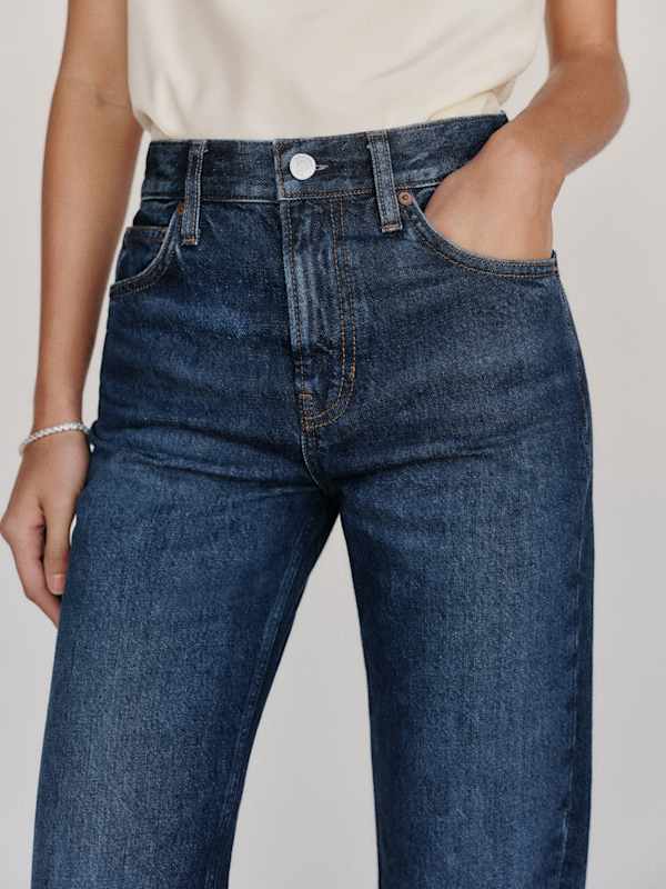 Loli High Rise Bootcut Jeans - Vintage Melville