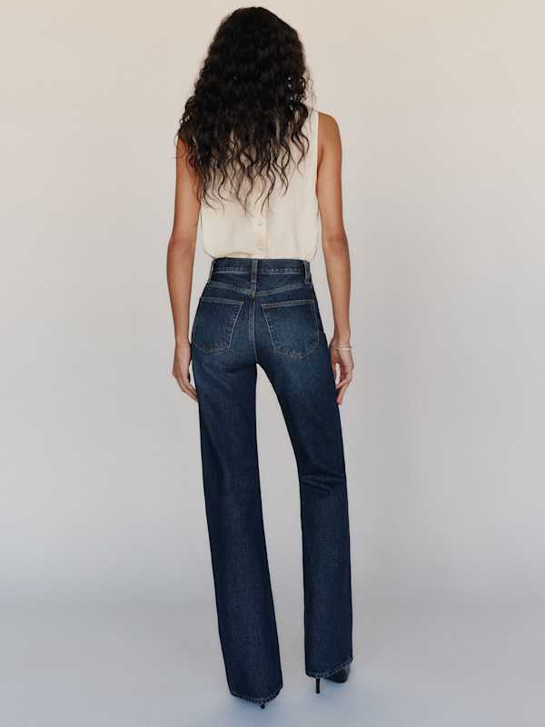 Loli High Rise Bootcut Jeans - Vintage Melville