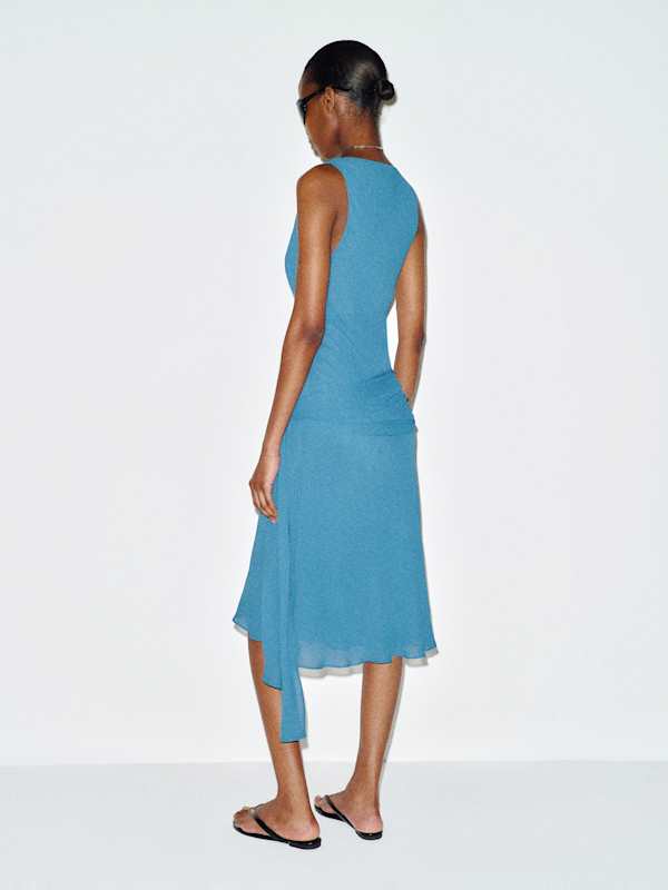 Vera-Lilly Dress - Cerulean