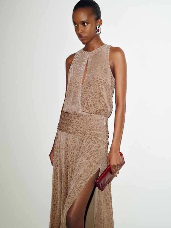 Daisy-Kate Dress - Cheetah Burnout