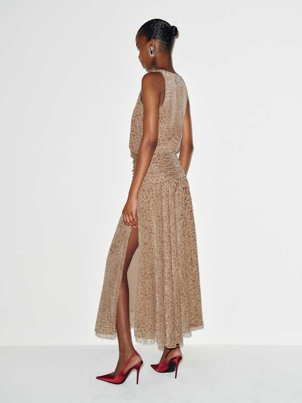 Daisy-Kate Dress - Cheetah Burnout