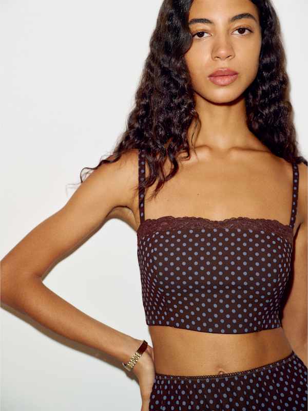 Cerise Three Piece - Milano Dot