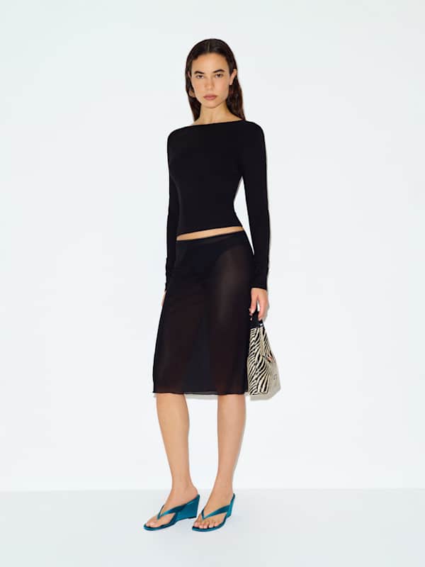 Dorit Knit Top - Black