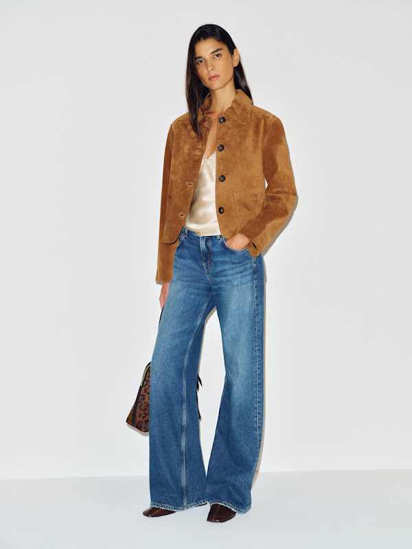 Veda Eliana Suede Jacket - Topanga Canyon