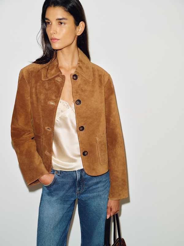 Veda Eliana Suede Jacket - Topanga Canyon