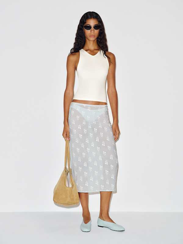 Cherry Knit Top - Fior Di Latte
