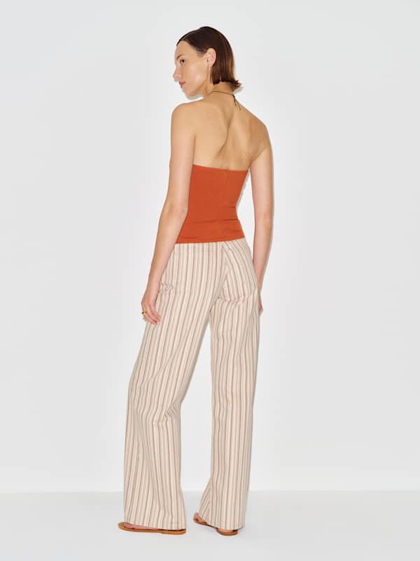 Yara Knit Top - Blood Orange