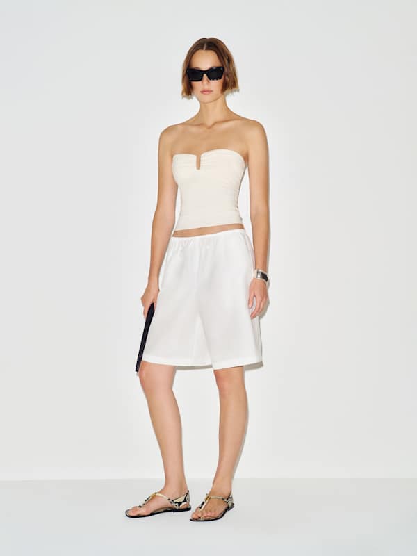 Yara Knit Top - Fior Di Latte