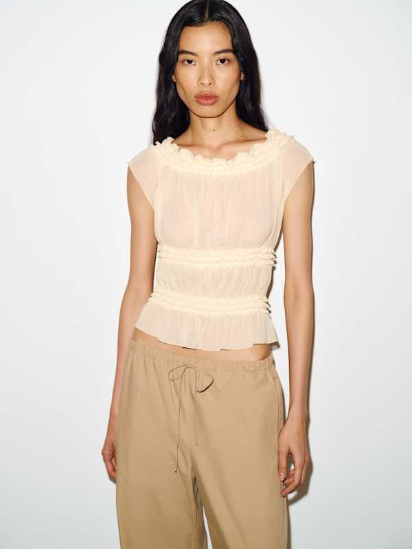 Laken Knit Top - Ivory