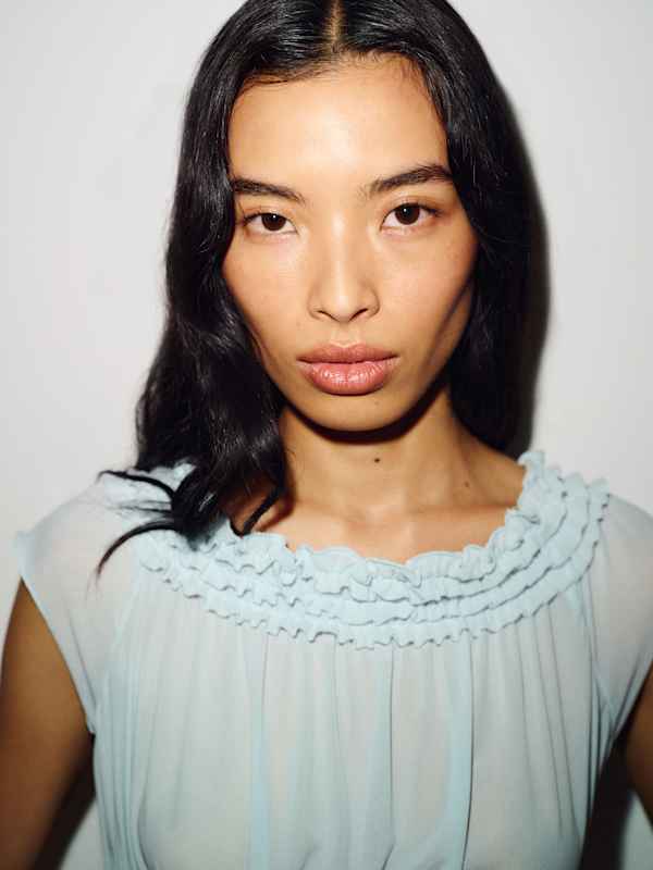 Laken Knit Top - Light Blue