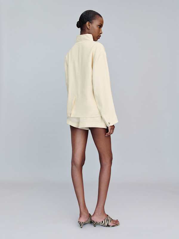 Blake Jacket - Sugar Linen