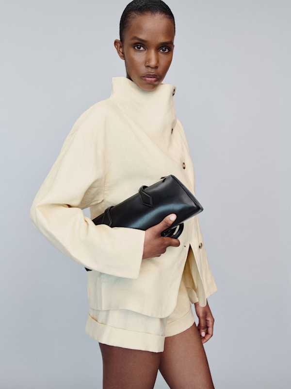 Blake Jacket - Sugar Linen