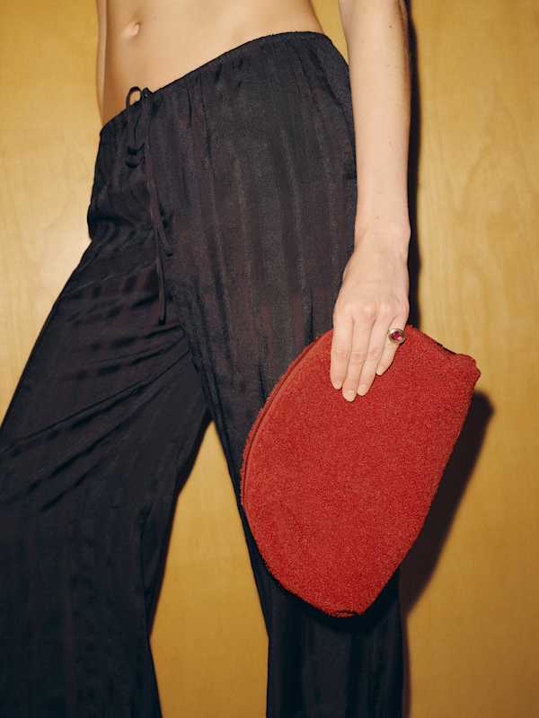 Molly Maude Clutch - Tropical Punch Raffia