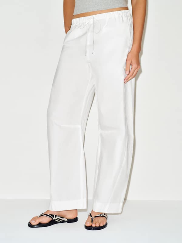 Elara Pant - Bright White