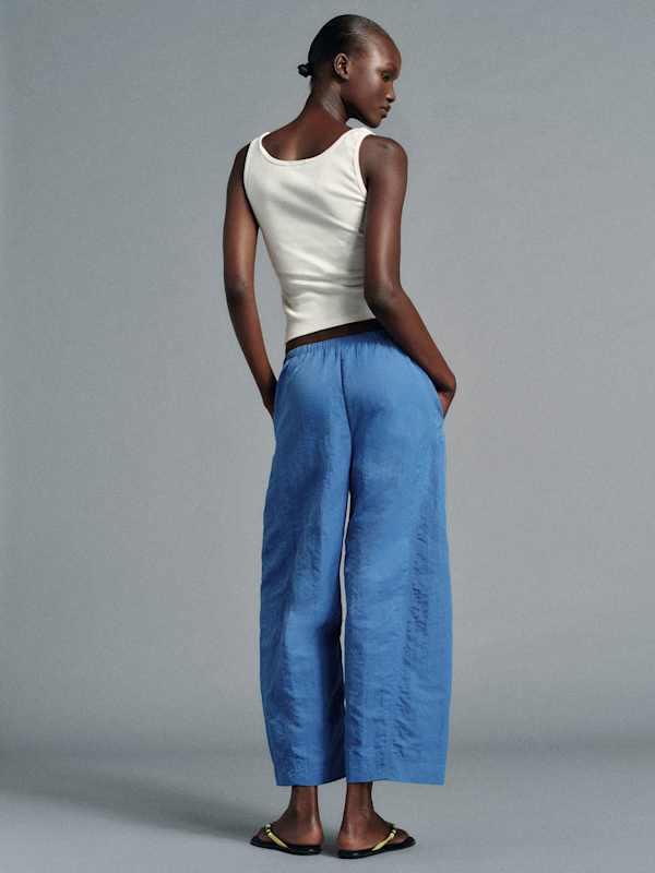 Elara Pant - Cobalt