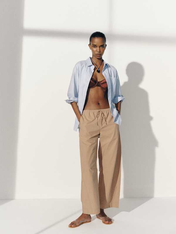 Elara Pant - Trench Coat