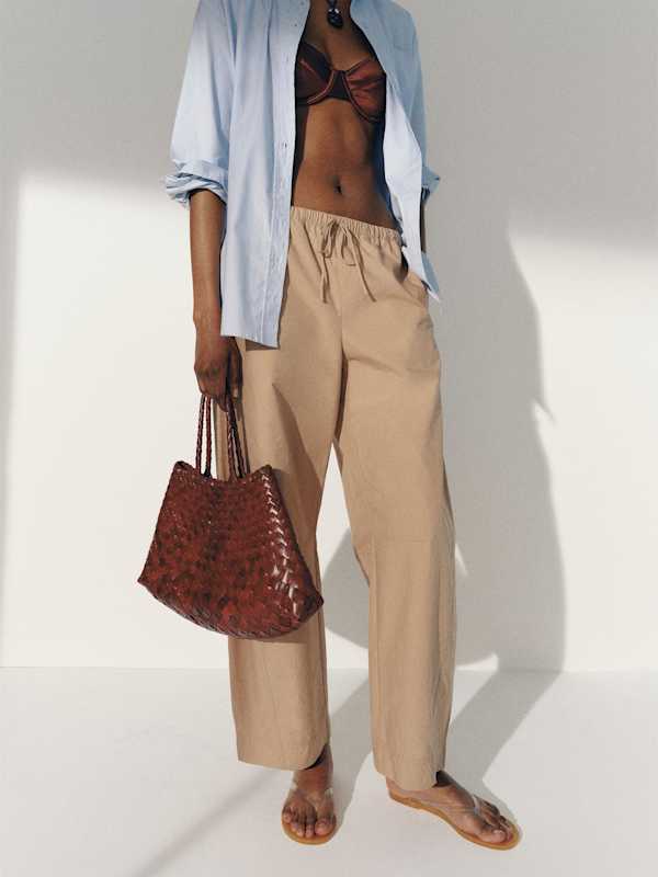 Elara Pant - Trench Coat