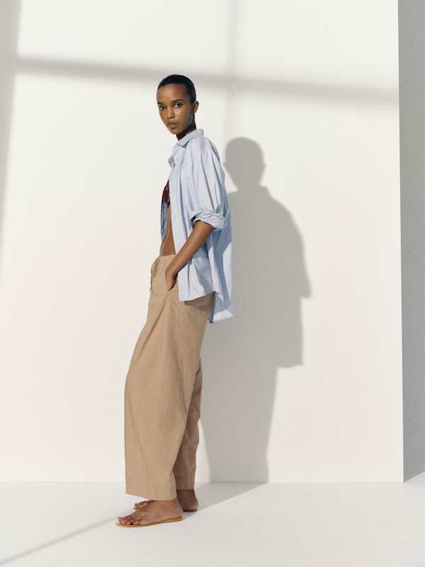 Elara Pant - Trench Coat