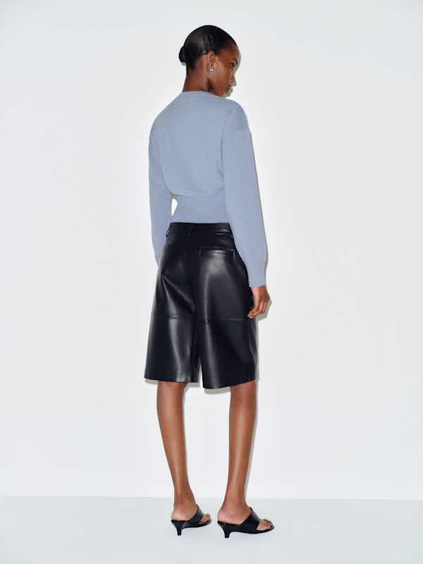 Ronnie Cashmere Cardigan - Storm