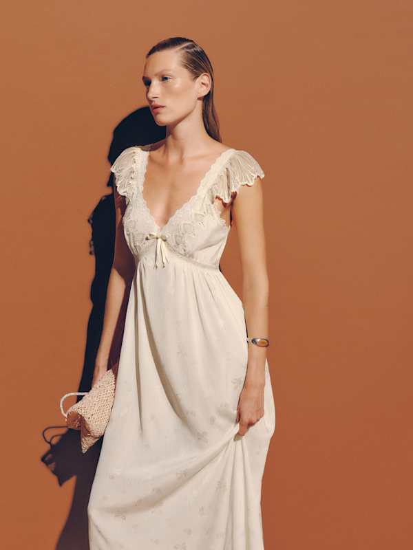 Ella-Rose Dress - Ivory