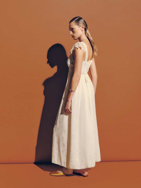 Ella-Rose Dress - Ivory