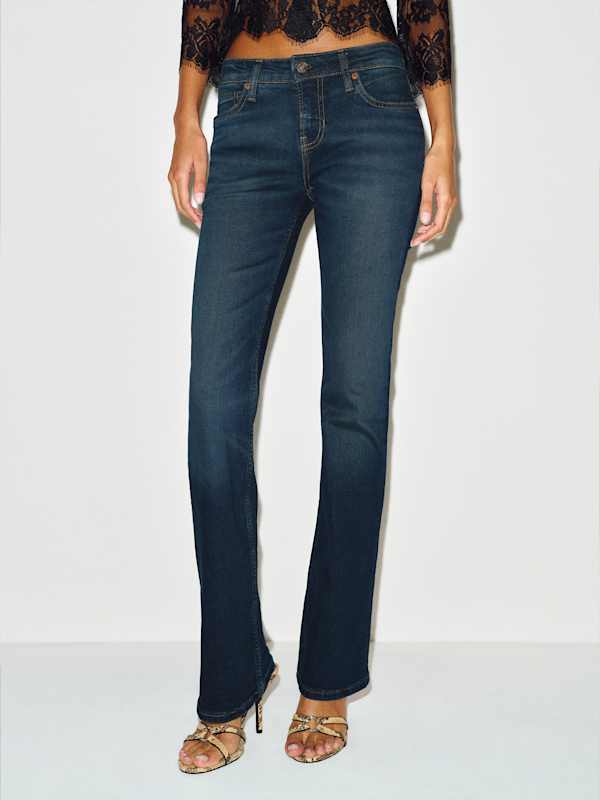 Noah Super Stretch Low Rise Bootcut Jeans - Lamond