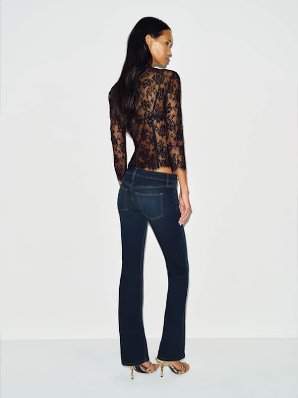 Noah Super Stretch Low Rise Bootcut Jeans - Lamond