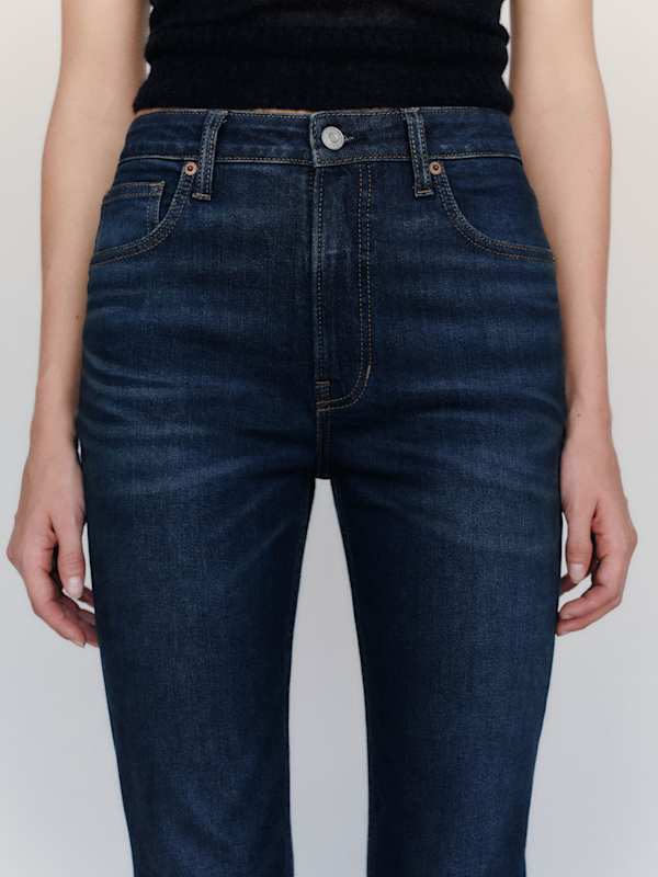 Taya Super Stretch High Rise Flare Jeans - Lamond