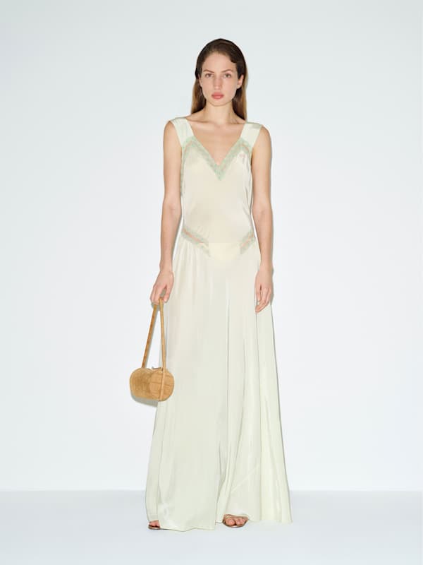 Robe vintage Esther - Vert