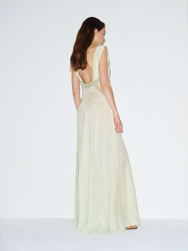 Robe vintage Esther - Vert