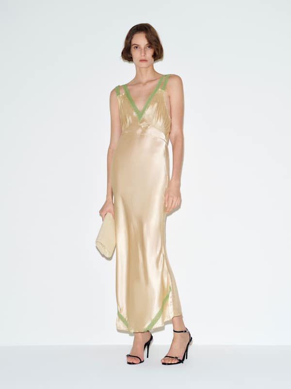 Vintage Kelly Slip - Cream