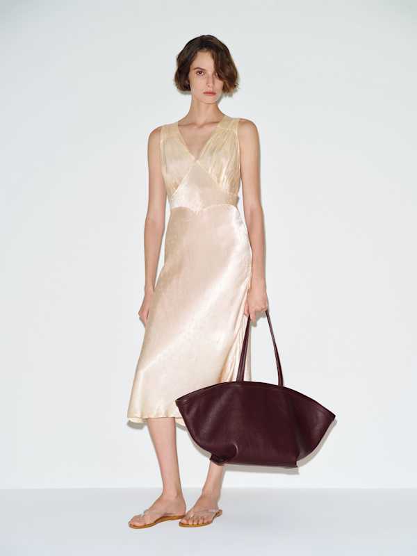 Robe vintage Carolyn - Peach