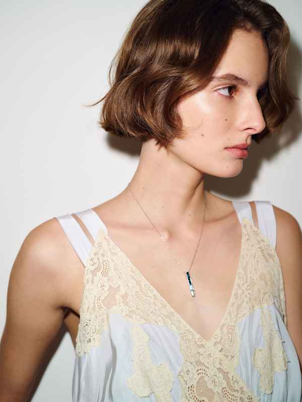 Vintage Bettie Slip - Blue