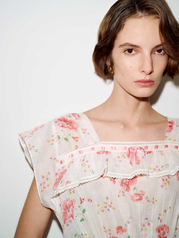 Robe vintage Marjorie - Multicolore