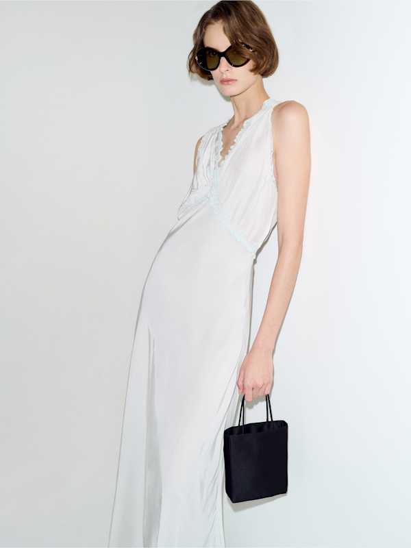 Vintage Beverly Slip - Blue