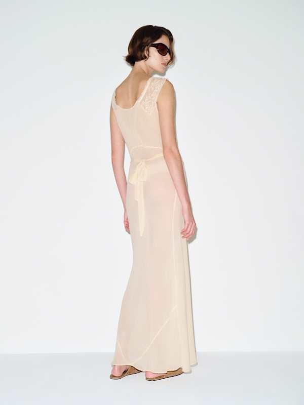 Vintage Frances Slip - Beige