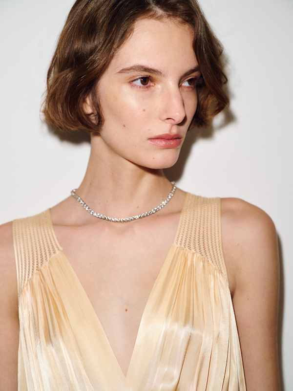 Robe vintage Elizabeth - Peach