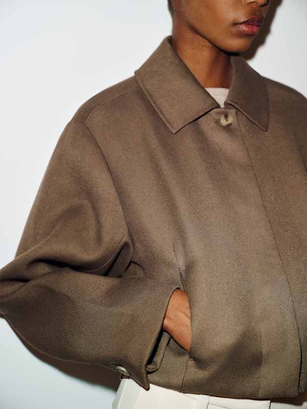 Bowie Jacket - Earl Grey